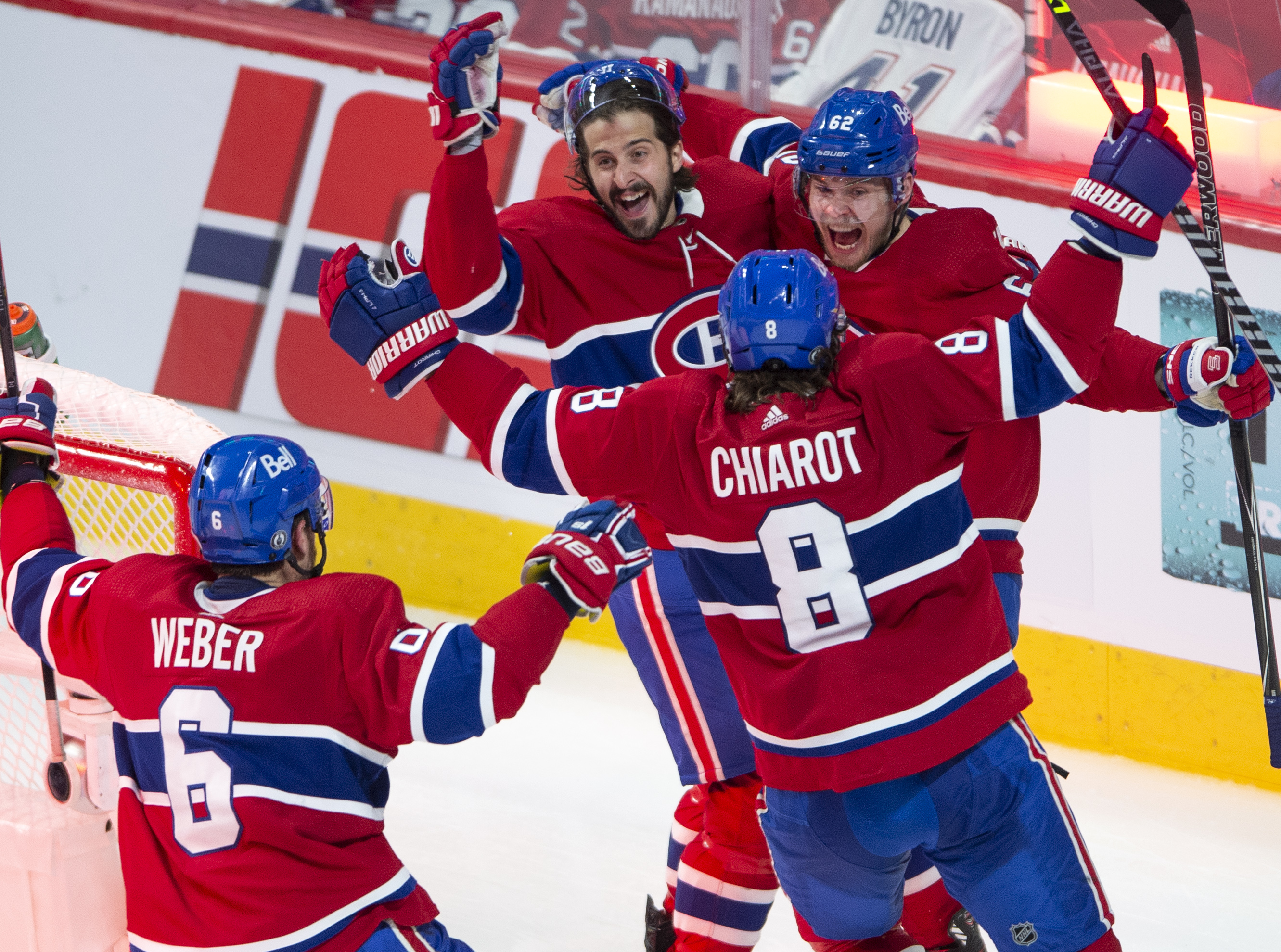 Hammond pomáhá Montreal Canadiens vyhrát zápas